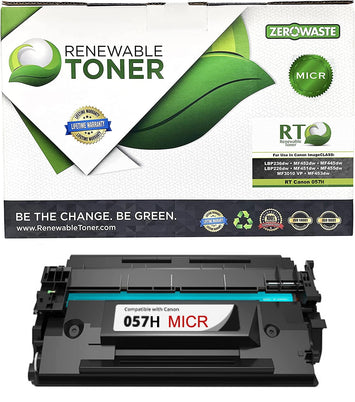 RT 057H Compatible Canon MICR Toner Cartridge (New Chip, High Yield)