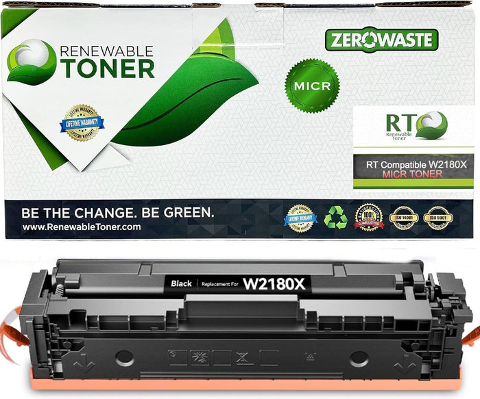RT 218X Compatible W2180X MICR Toner Cartridge (High Yield, New Chip)
