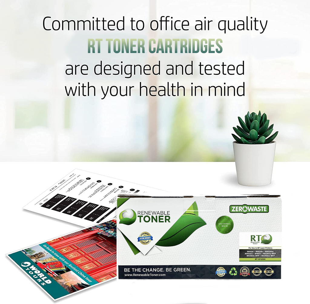 Renewable Toner Compatible MICR Cartridge Replacement for Canon 052 2199C00 : Renewable Toner Compatible 81A MICR Replacement for HP