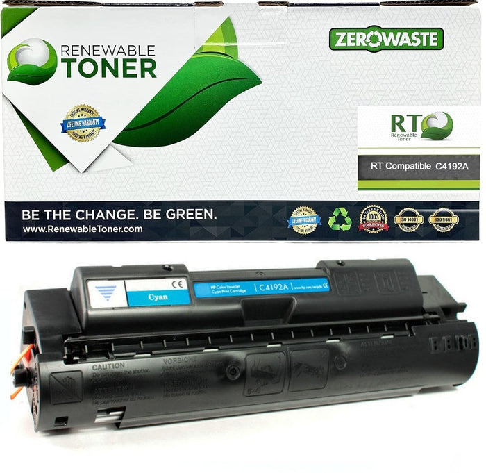 RT 640A Compatible HP C4192A Toner Cartridge (Cyan)