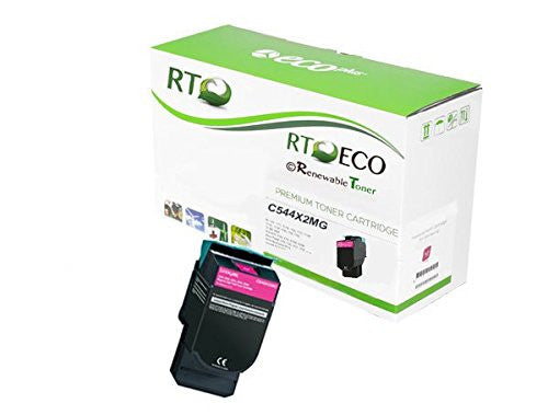 RT C544 Compatible Lexmark C544X2MG Toner Cartridge (Magenta)