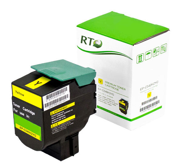 RT C540 Compatible Lexmark C540H2YG Toner Cartridge (Yellow)
