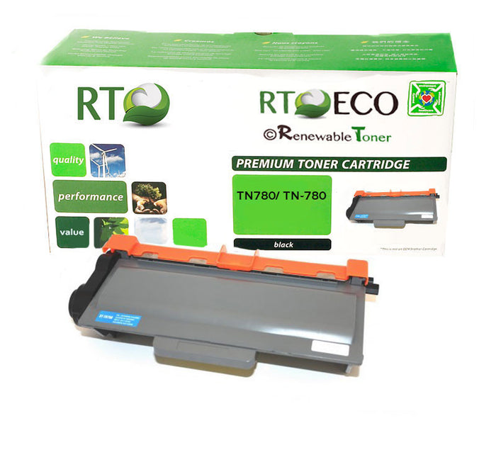 RT Compatible Toner Cartridge Replacement for Brother TN780 TN-780 High Yield (Black)