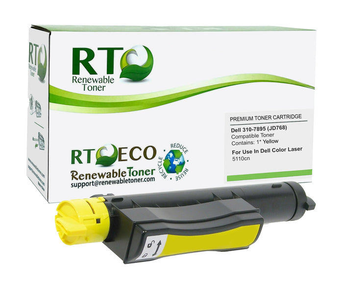RT Compatible Dell 310-7895 JD768 Toner Cartridge (Yellow)