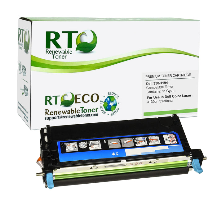 RT Compatible Dell 330-1194 Toner Cartridge (Cyan)