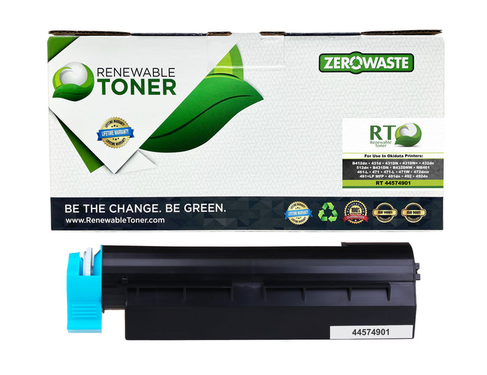 RT B431 Compatible Okidata 44574901 Toner Cartridge (High Yield)