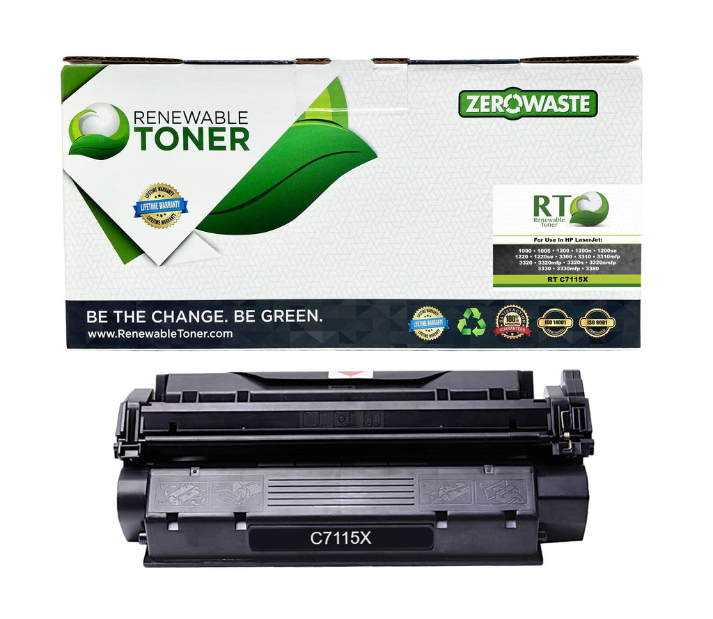 RT Compatible HP 15X C7115X | Renewable Toner