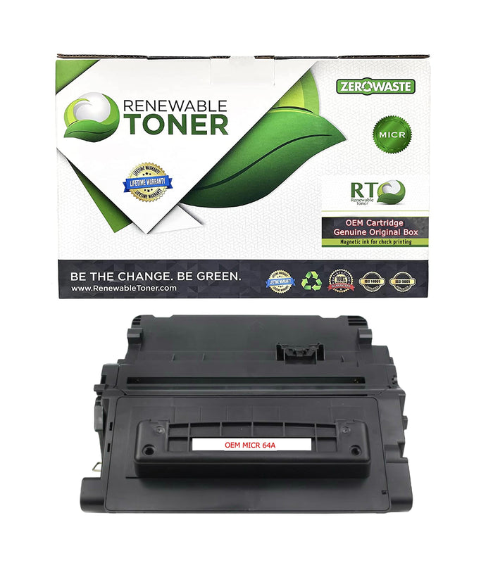 RT 64A OEM Modified HP CC364A MICR Toner Cartridge