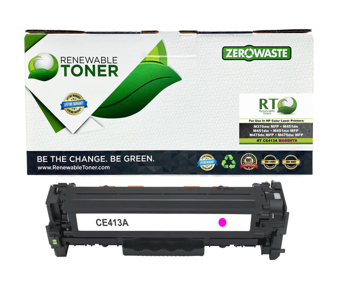 RT 305A Compatible HP CE413A Toner Cartridge (Magenta)