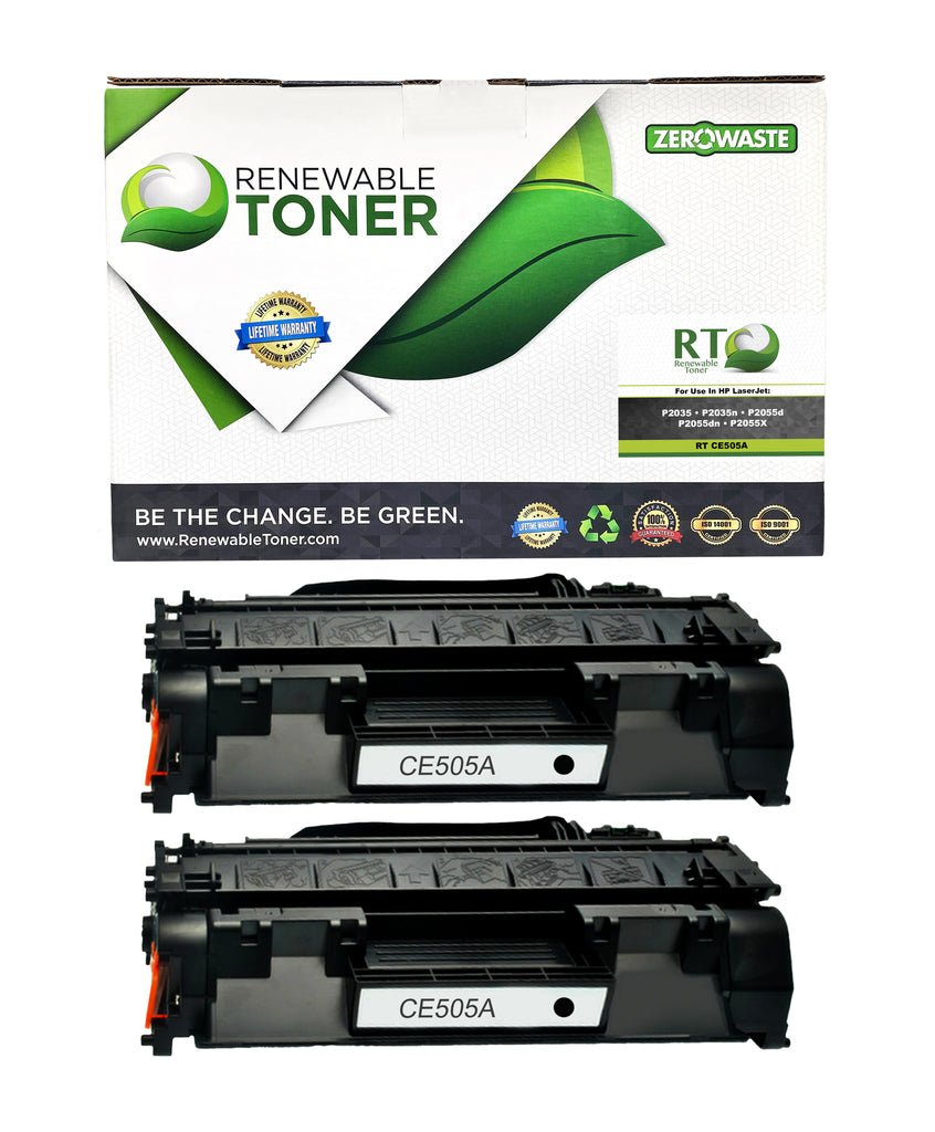 begrænse Løft dig op favor HP 05A Toner Cartridge (2-pack) | Renewable Toner