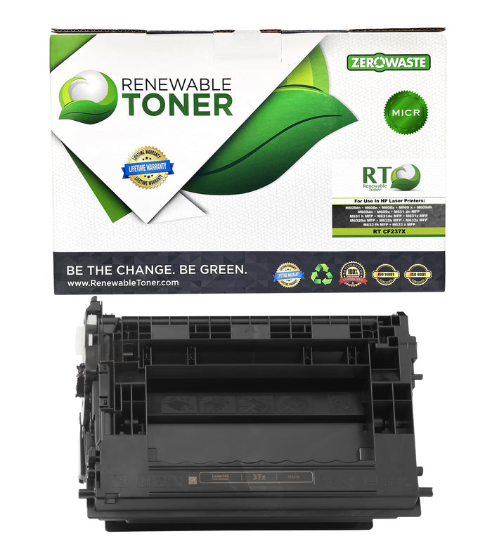 RT 37X Compatible HP CF237X MICR Toner Cartridge (High Yield)