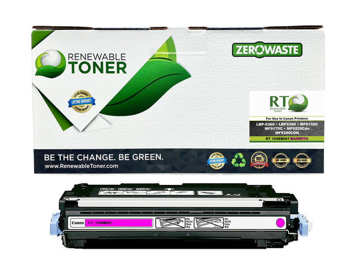 RT CRG-111 Compatible Canon 1658B001 Toner Cartridge (Magenta)