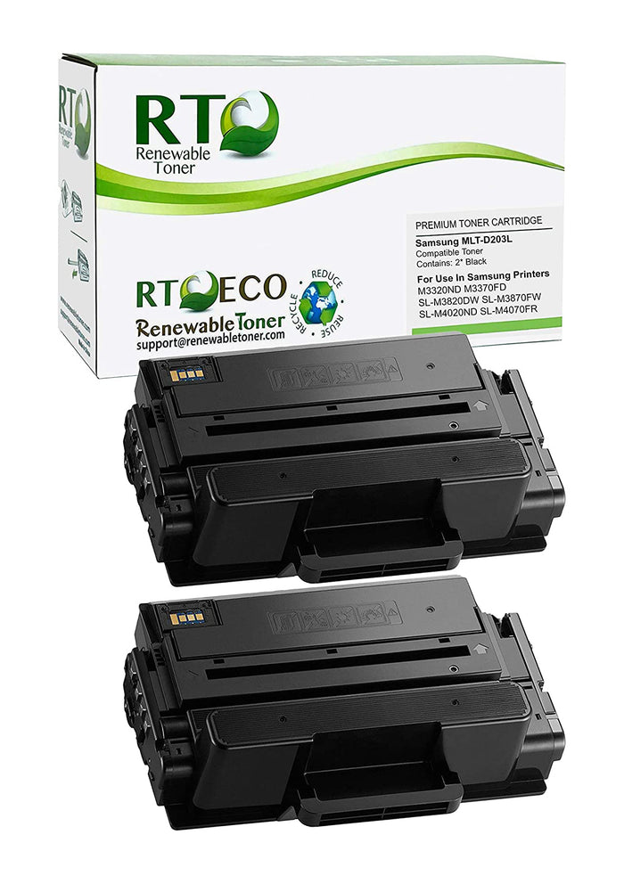 RT Compatible D203L MLT-D203L Toner Cartridge (High Yield, 2-Pack)