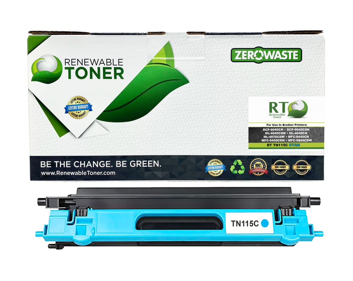RT TN115 Compatible Brother TN-115C Toner Cartridge (Cyan)