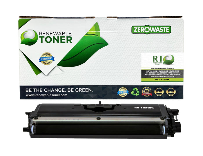 RT TN-210 Compatible Brother TN210BK Toner Cartridge (Black)