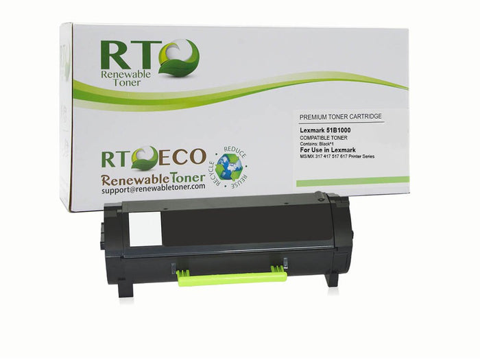 RT Compatible Lexmark 51B1000 Toner Cartridge