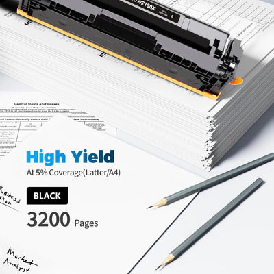 RT 218X Compatible W2180X MICR Toner Cartridge (High Yield, New Chip)