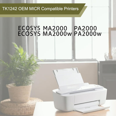 Kyocera TK-1242 OEM Modified TK1242 MICR Toner Cartridge