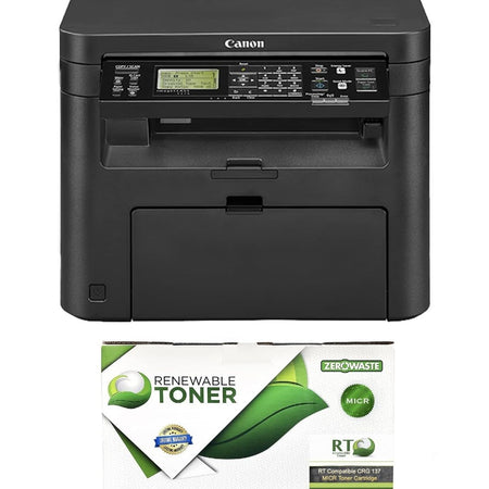 Canon D570 Wireless Check Printer with 1 RT Compatible CRG 137 MICR Toner Cartridge