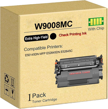 HP OEM Modified W9008MC MICR Toner Cartridge