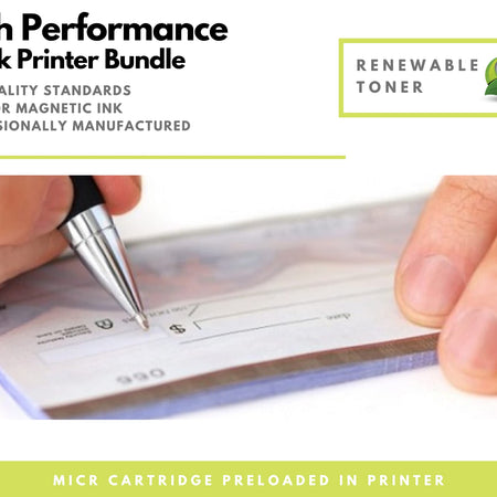 Canon D570 Wireless Check Printer with 1 RT Compatible CRG 137 MICR Toner Cartridge