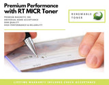 RT 148A W1480A MICR Toner Cartridge for HP 4001 MFP 4101 (Limited Function Chip)