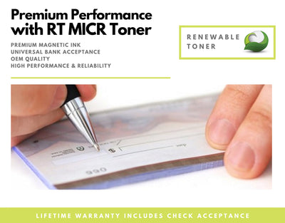RT 148A W1480A MICR Toner Cartridge for HP 4001 MFP 4101 (Limited Function Chip)