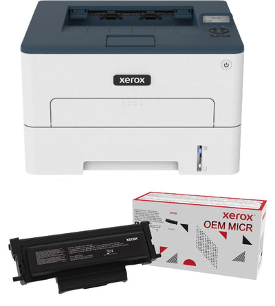 Xerox B230DNI Check Printer with OEM Modified 006R04401 MICR Cartridge (Extra High Yield)