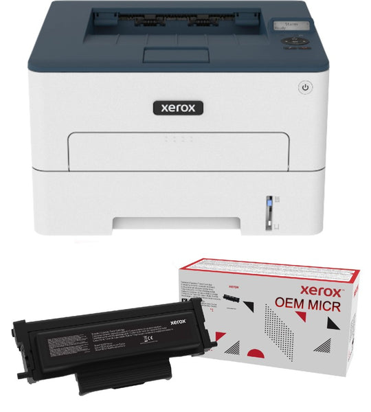 Xerox B230DNI Check Printer with OEM Modified 006R04399 MICR Cartridge