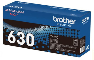 Brother TN-630 OEM Modified TN630 MICR Toner Cartridge