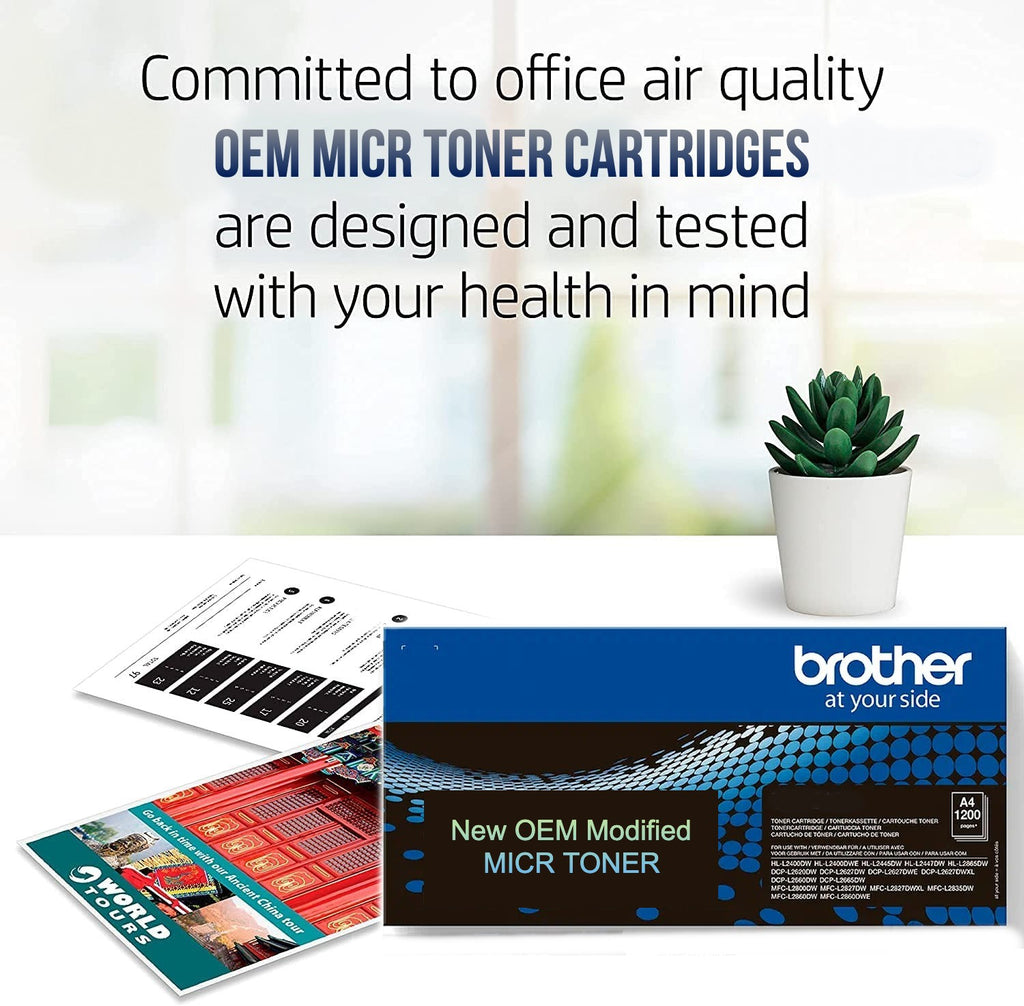 Brother TN-730 OEM MICR Check Printer Cartridge | Renewable Toner