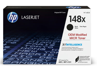 HP 148X OEM Modified MICR W1480X Genuine Toner Cartridge (High Yield)