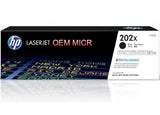 HP 202X OEM Modified CF500X MIICR Toner Cartridge (High Yield)
