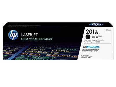 HP 201A OEM Modified CF400A MICR Toner Cartridge
