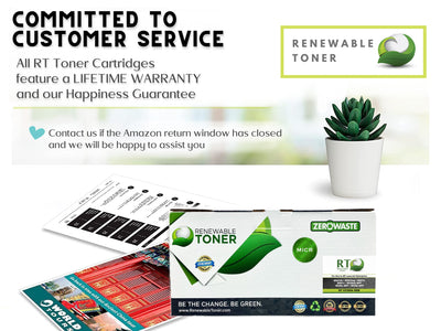 RT 4001n LaserJet Check Printer Bundle with 1 RT W1480A MICR Toner Cartridge