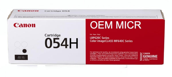 Canon CRG-054H OEM Modified MICR Toner Cartridge (High Yield)
