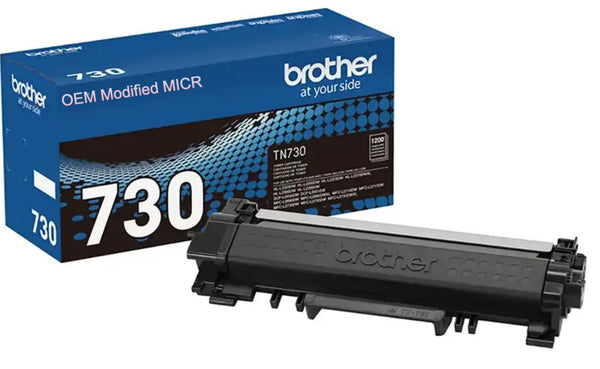 Brother TN730 OEM Modified Brother TN-730 MICR Cartridge