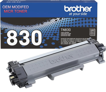 Brother TN830 OEM Modified TN-830 MICR Toner Cartridge