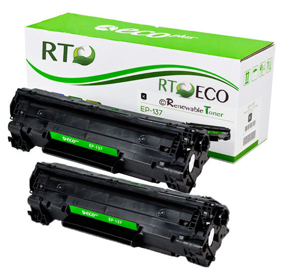 RT 051 Toner Cartridge 2168C001AA for Canon CRG-051 Printers (2-Pack)