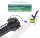 RT 057H Compatible Canon MICR Toner Cartridge (New Chip, High Yield)