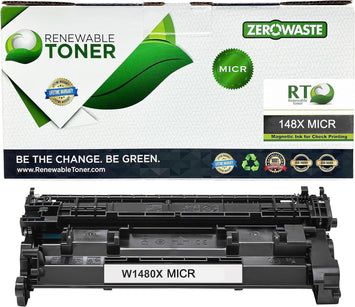RT 148X W1480X MICR Toner Cartridge, High Yield (Limited Function Chip)