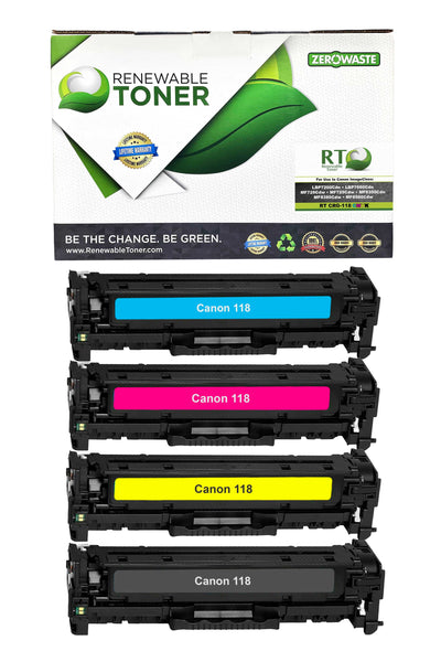 Canon CRG-118 Laser Toner Set | Renewable Toner
