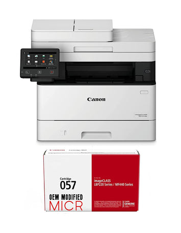 RT MF452dw Laser Check Printer Bundle with 1 RT Canon 057 MICR Toner Cartridge