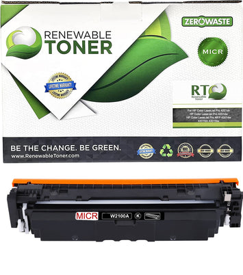 RT 210A Compatible HP W2100A MICR Toner Cartridge (New Chip)