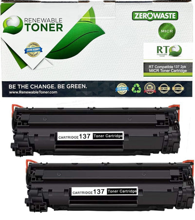 RT 137 Compatible Canon 9435B001AA MICR Toner Cartridge (2-Pack)