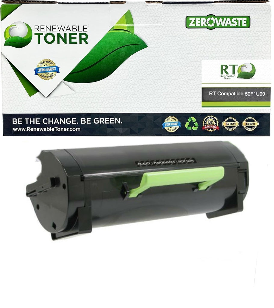 50F1U00 (501U) - Cartouche laser Lexmark recyclée noire (20 000 pages)