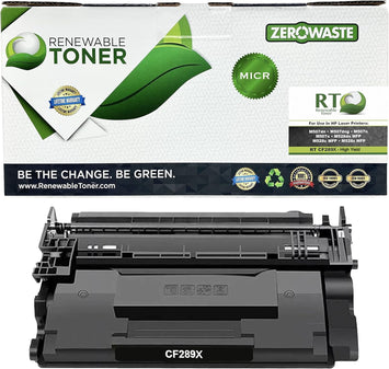 RT 89X MICR Toner for HP CF289X (Check Printing Cartridge)