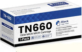 Brother TN-660 OEM Modified TN660 MICR Toner Cartridge (High Yield)