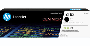 HP 218X OEM Modified W2180X MICR Toner Cartridge (High Yield)