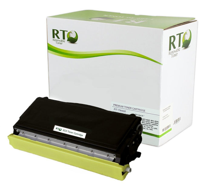 RT Compatible Toner Cartridge Replacement for Brother TN430 TN-430 (Black)